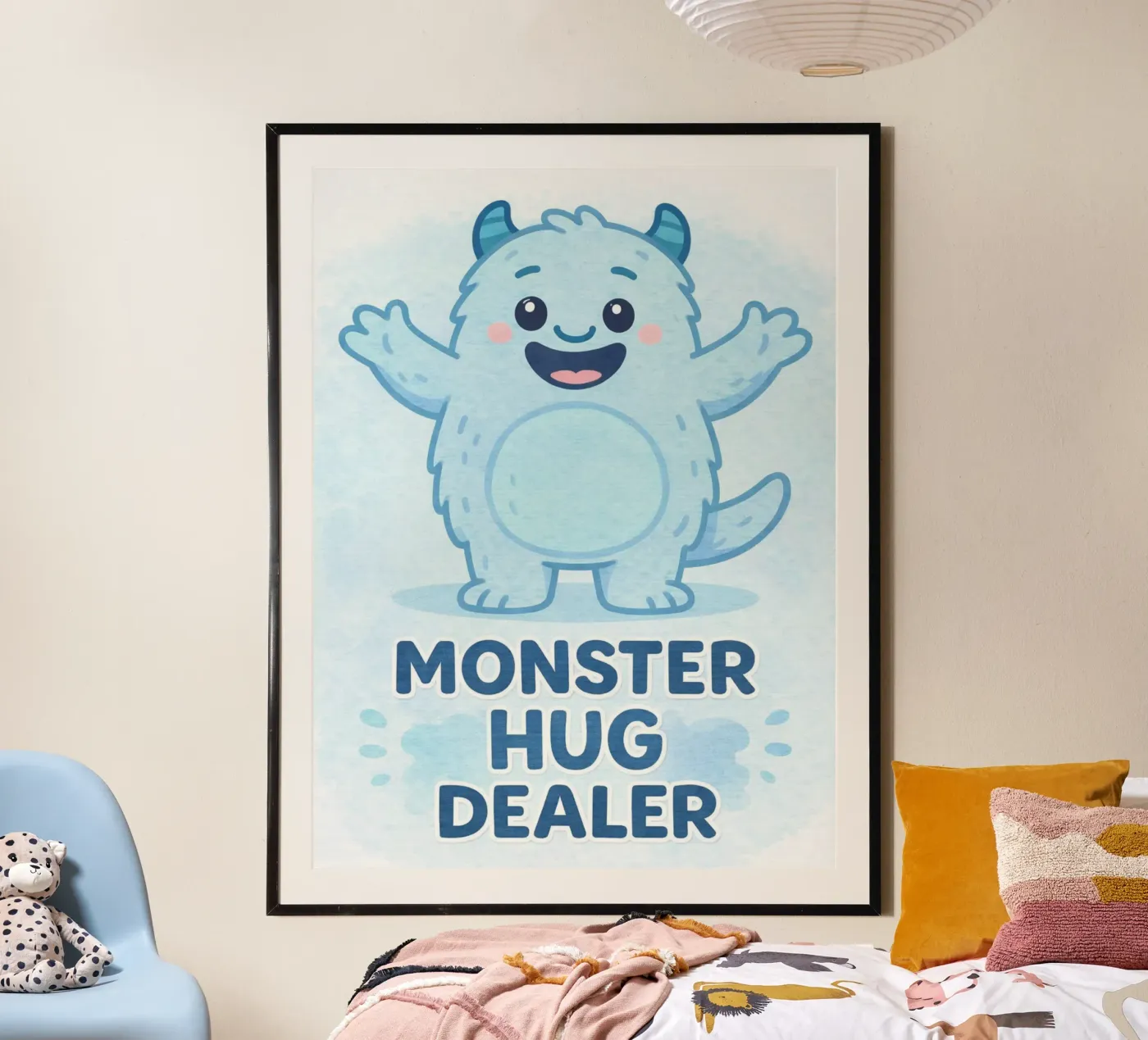 Monster knuffel poster van roosses