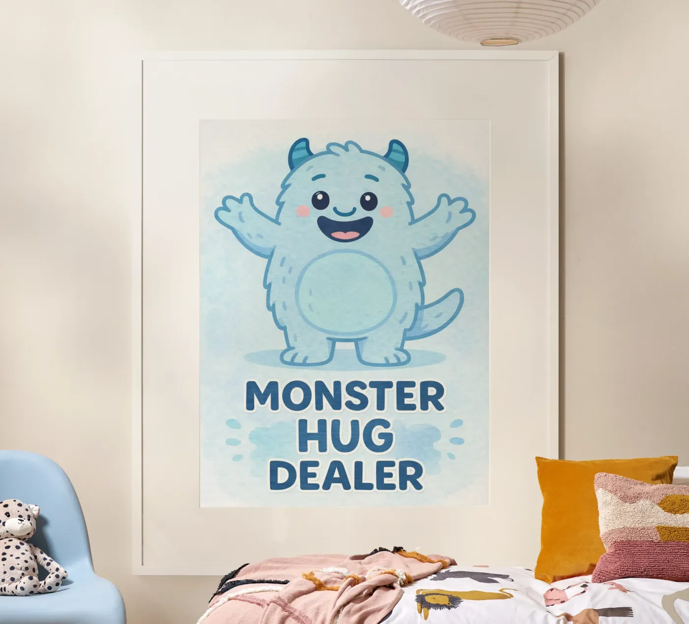 Monster knuffel poster van roosses
