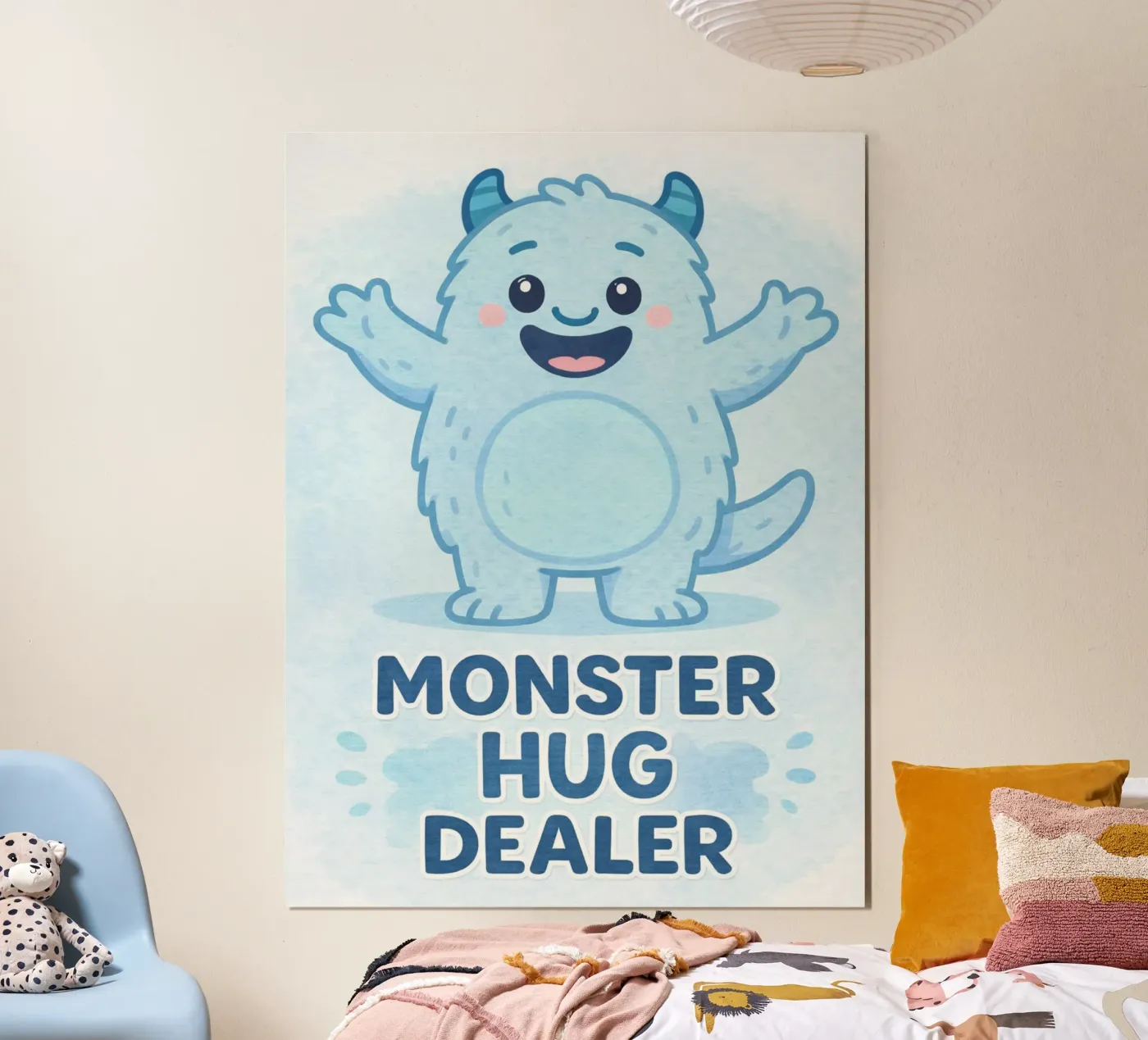 Monster knuffel poster van roosses
