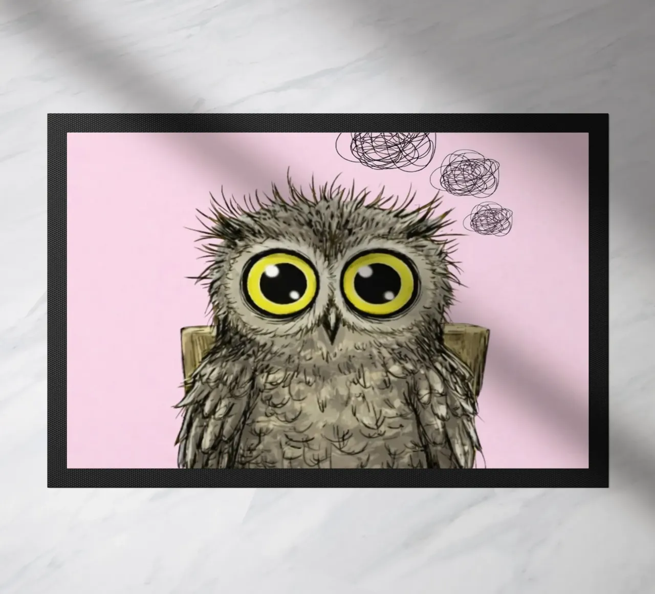 overthinking again doormat by roosses