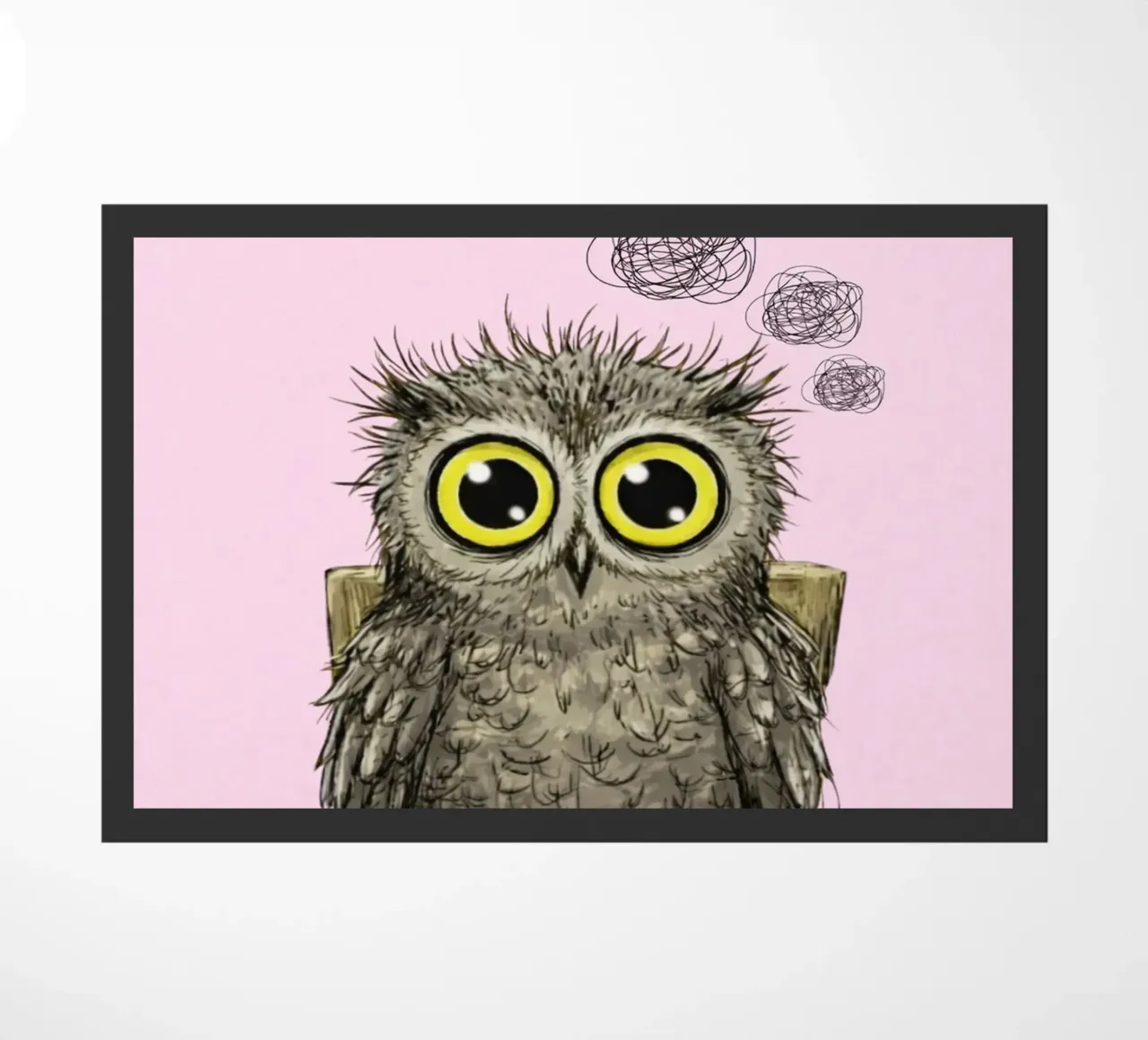 overthinking again doormat by roosses