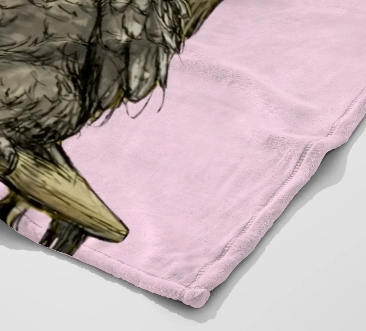 overthinking again fleece blanket by roosses