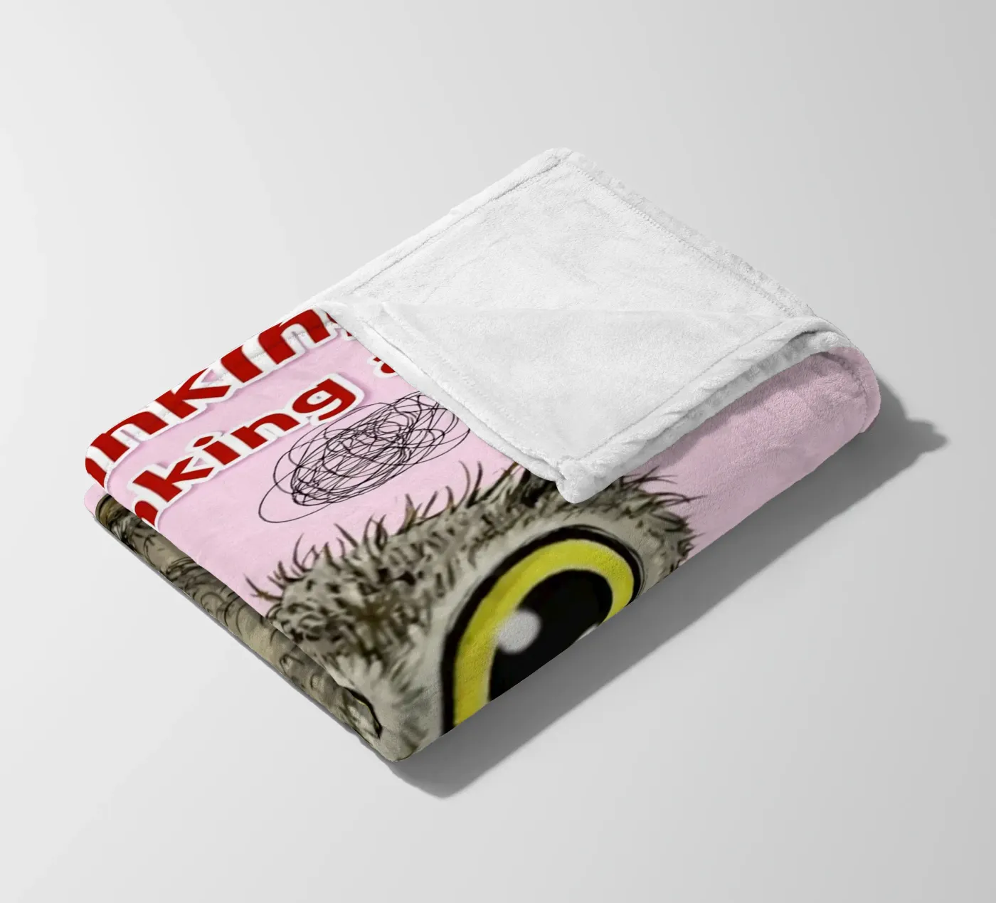 overthinking again coperta in pile da roosses