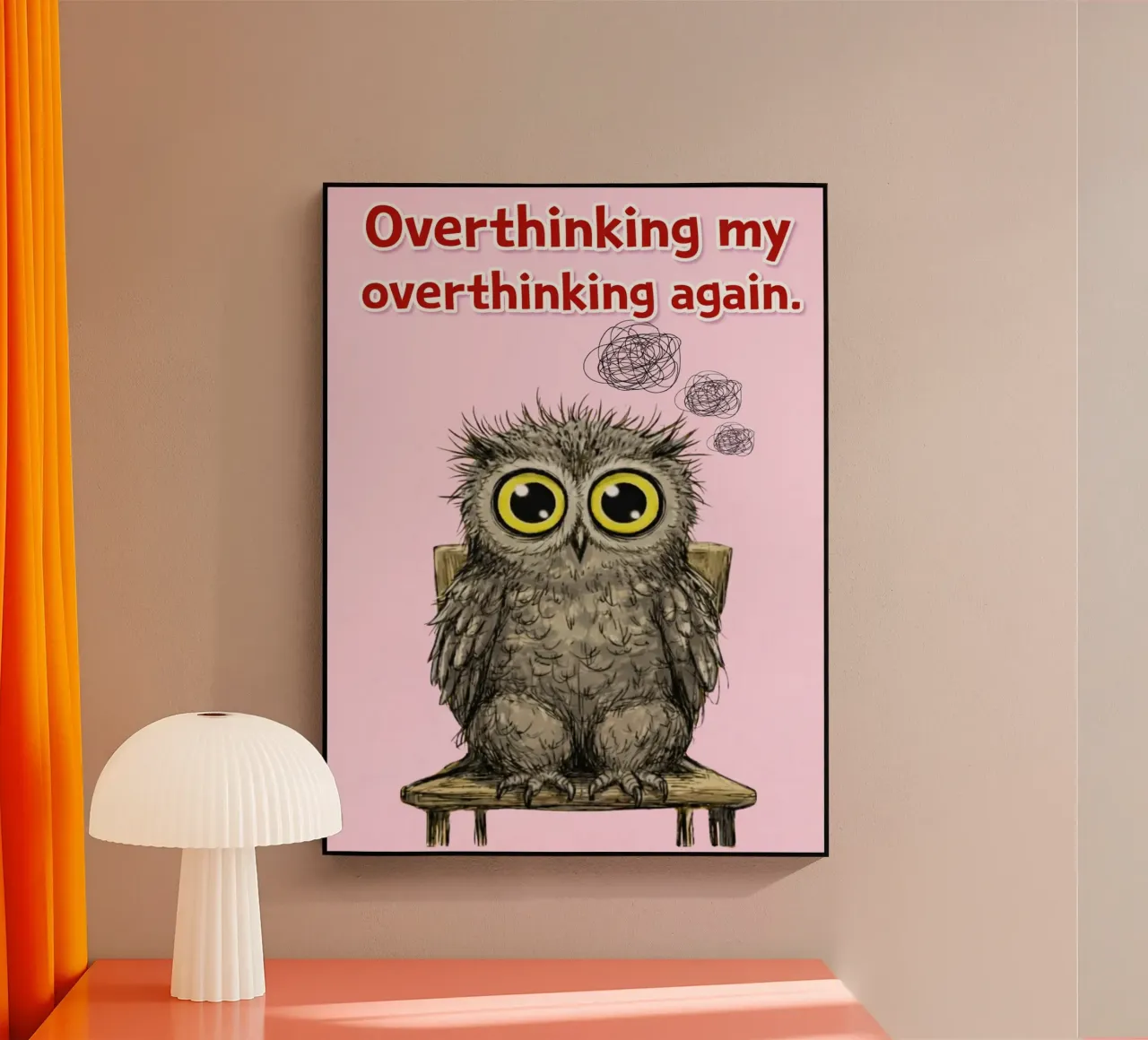 overthinking again plexiglass da roosses