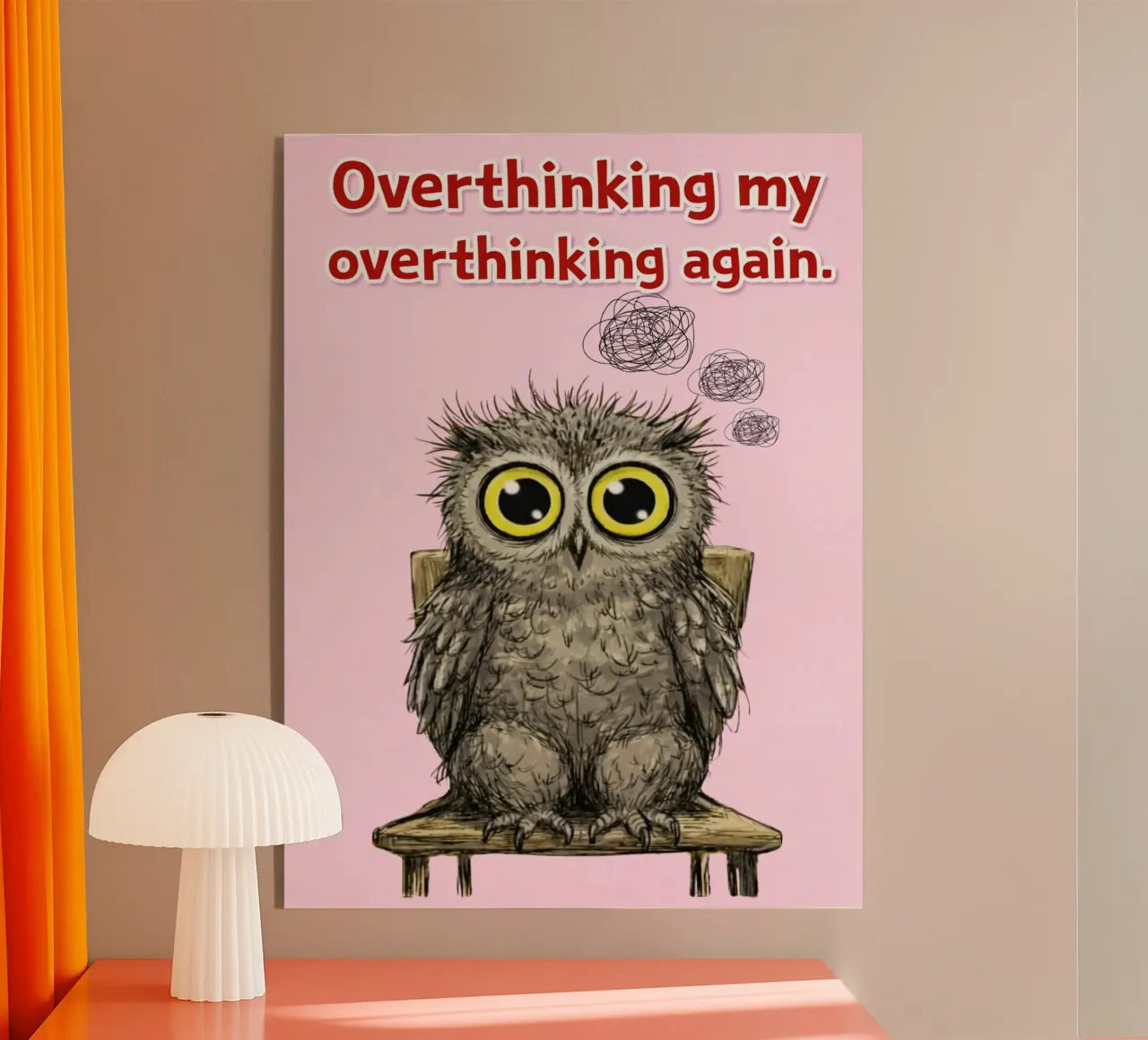 overthinking again plexiglass da roosses