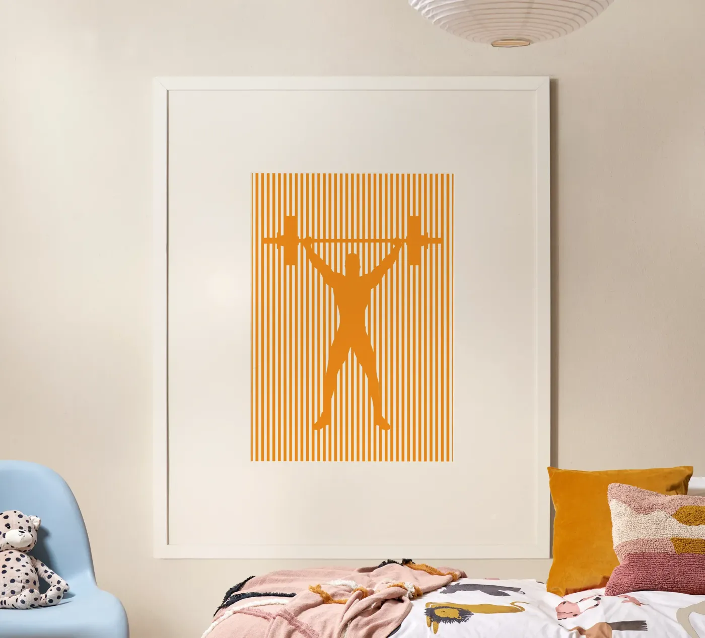 weightlifting poster by roosses