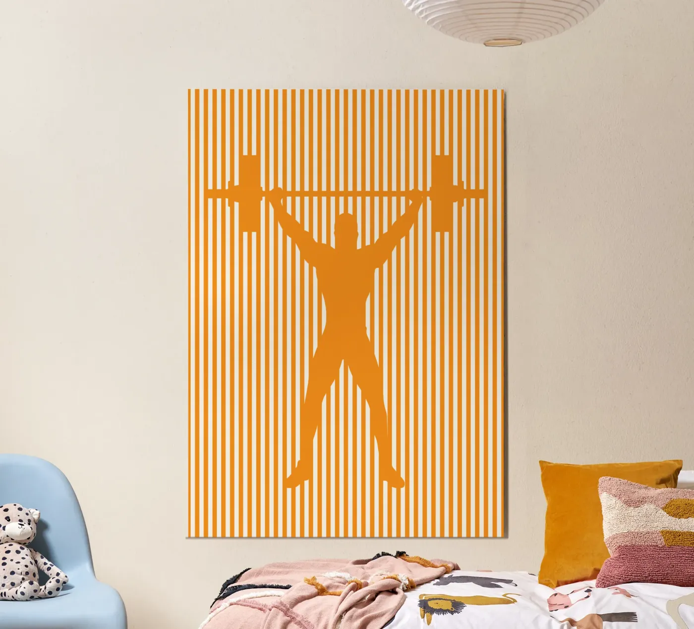 weightlifting poster by roosses