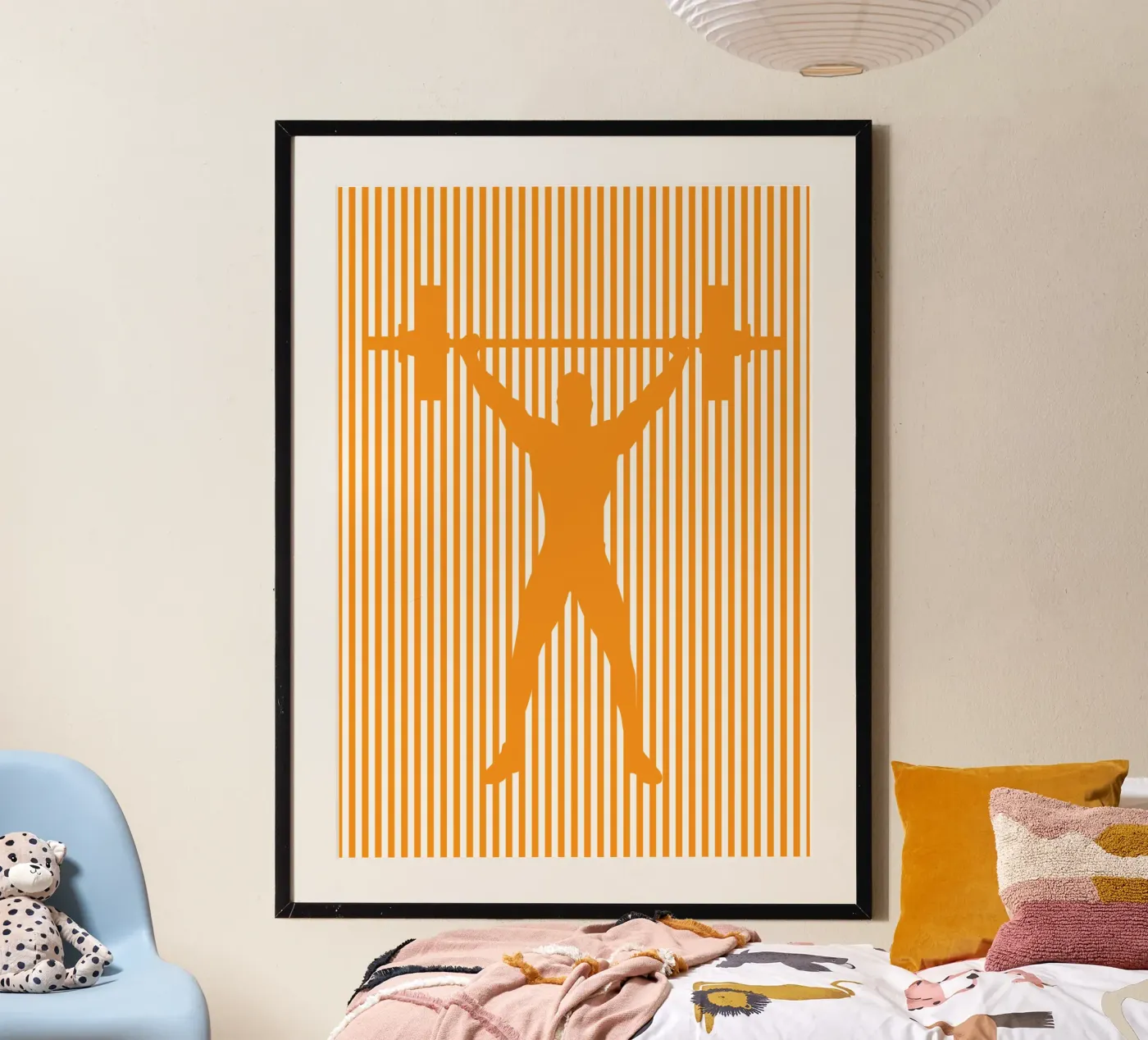 weightlifting poster by roosses