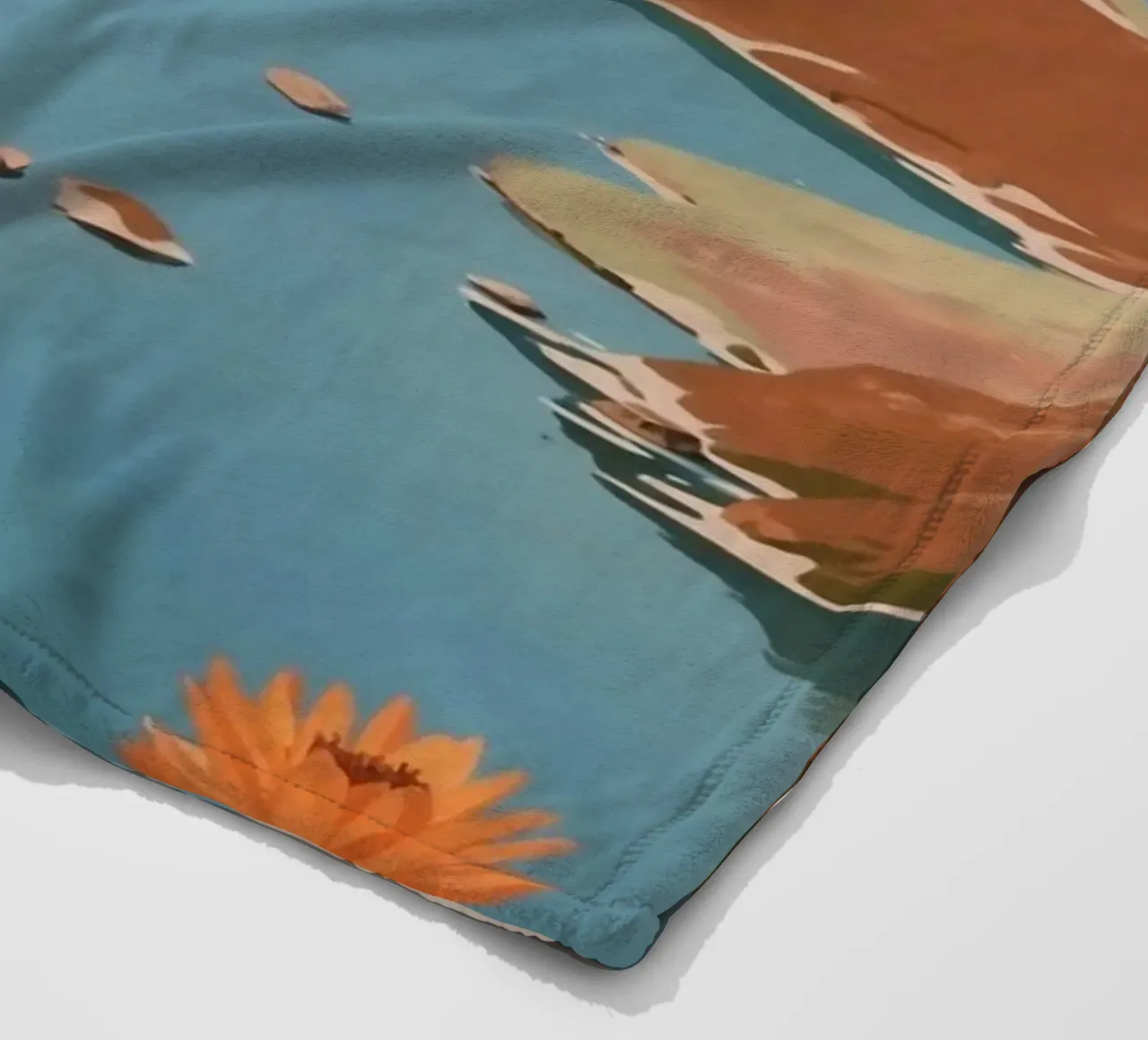 Pragser Wildsee: Spring enchantment | Werk 3 fleece blanket by AlbertKlee