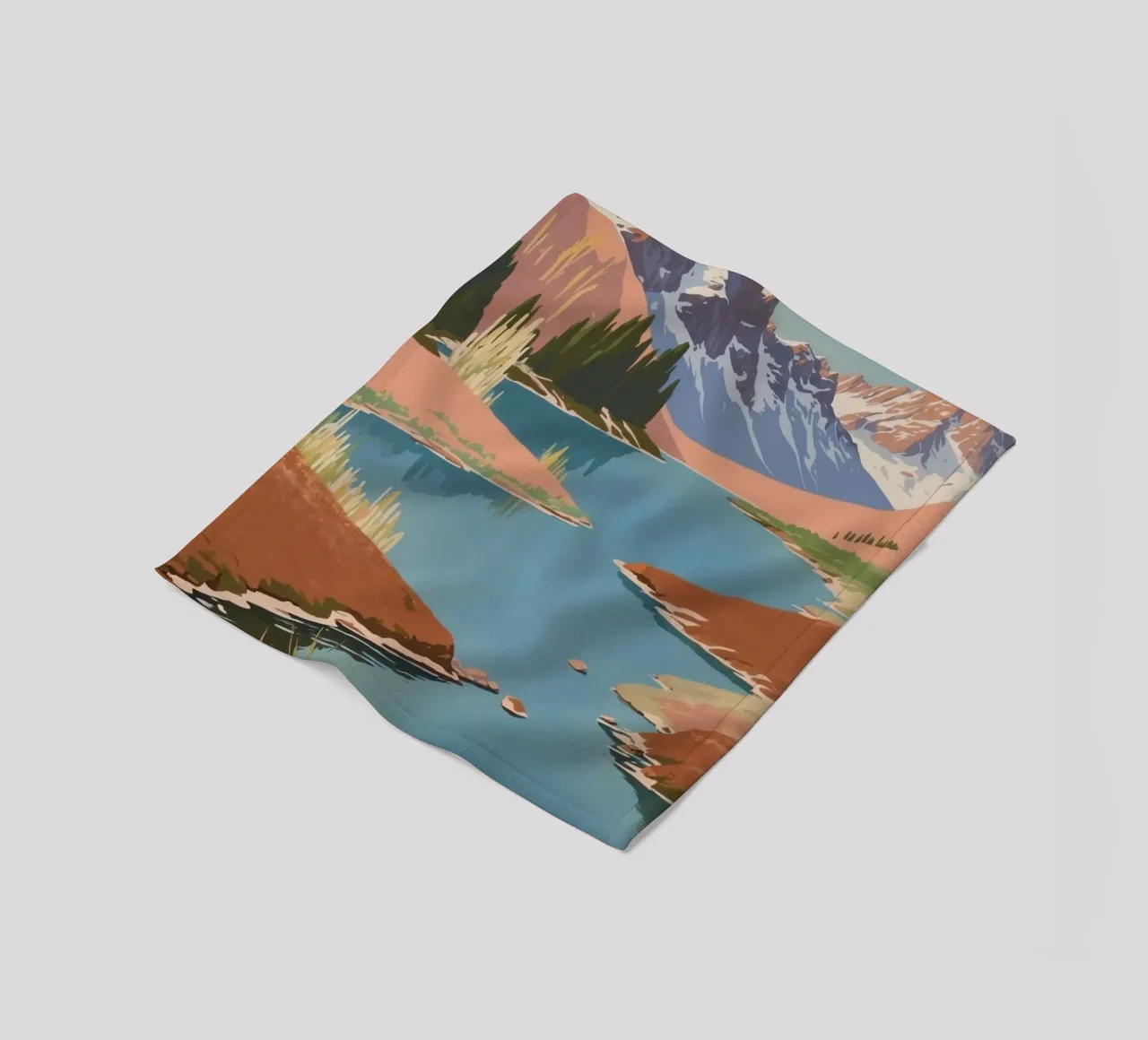 Pragser Wildsee: Spring enchantment | Werk 3 fleece blanket by AlbertKlee