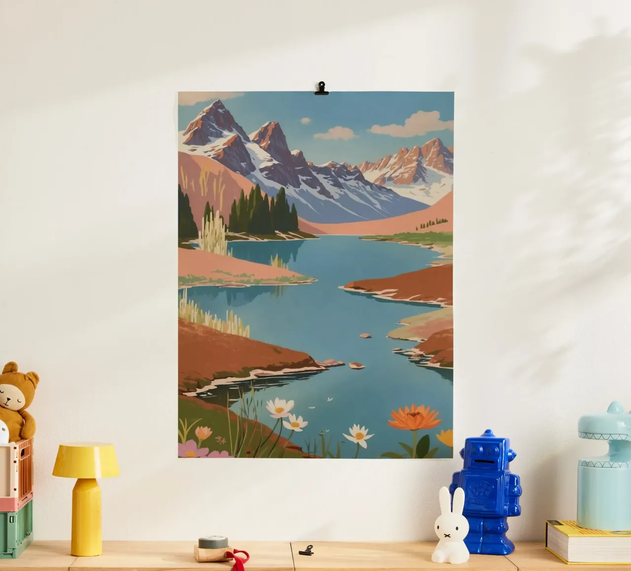 Pragser Wildsee: Encantamiento de primavera | Werk 3 hahnemühle de AlbertKlee
