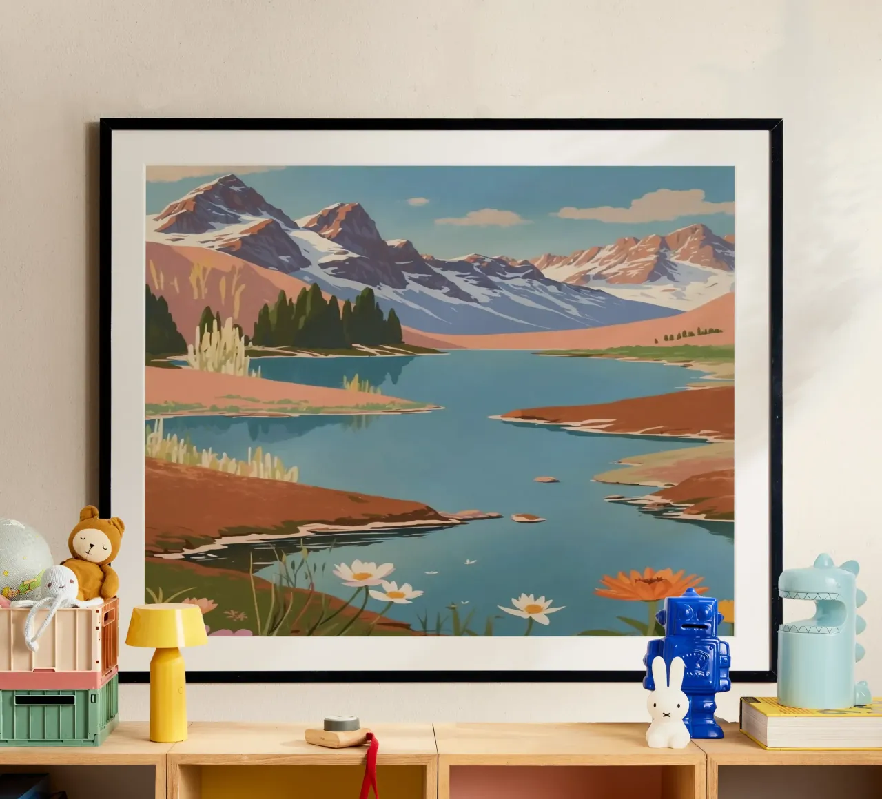 Pragser Wildsee: Encantamiento de primavera | Werk 3 hahnemühle de AlbertKlee