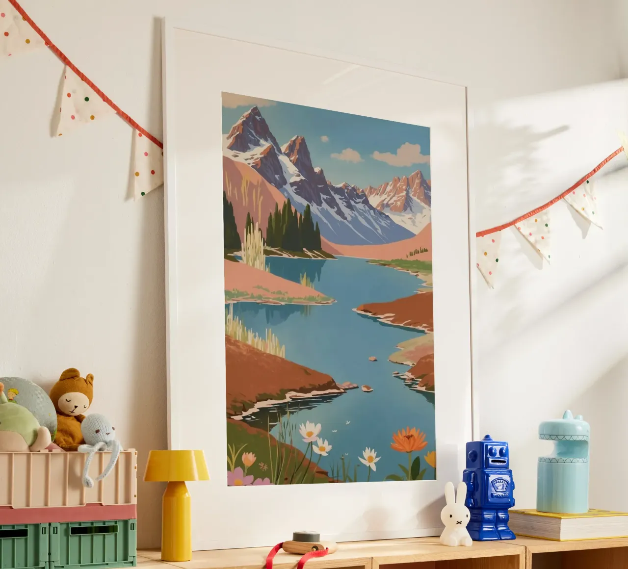 Pragser Wildsee: Encantamiento de primavera | Werk 3 hahnemühle de AlbertKlee