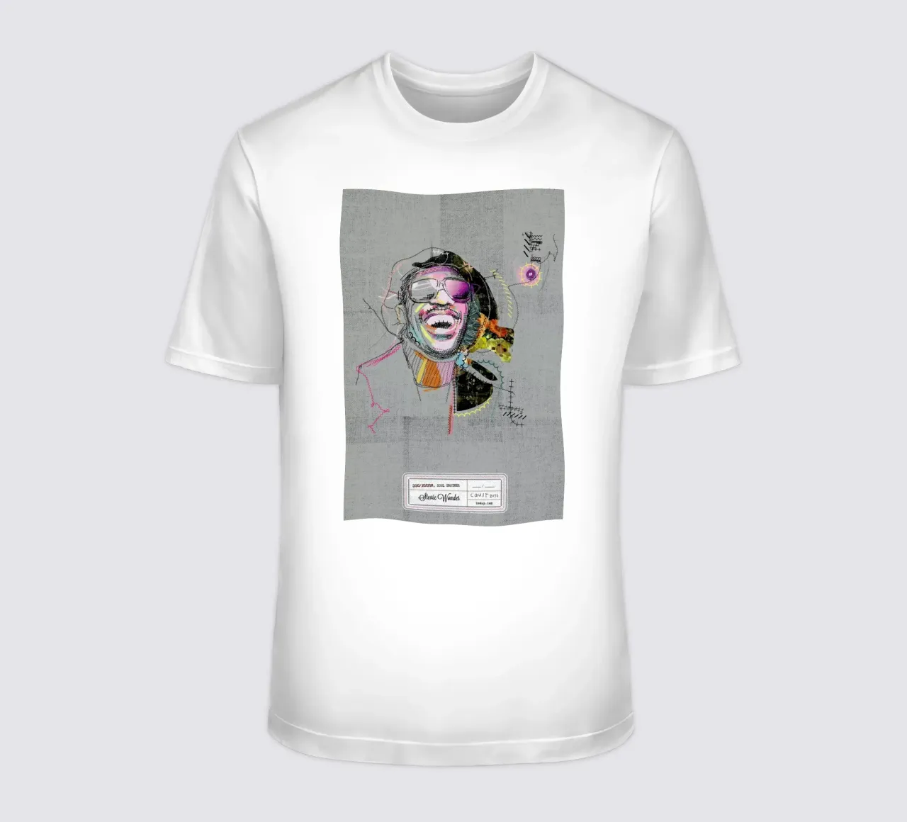 Stevie Portrait t-shirt da Carlos Quitério