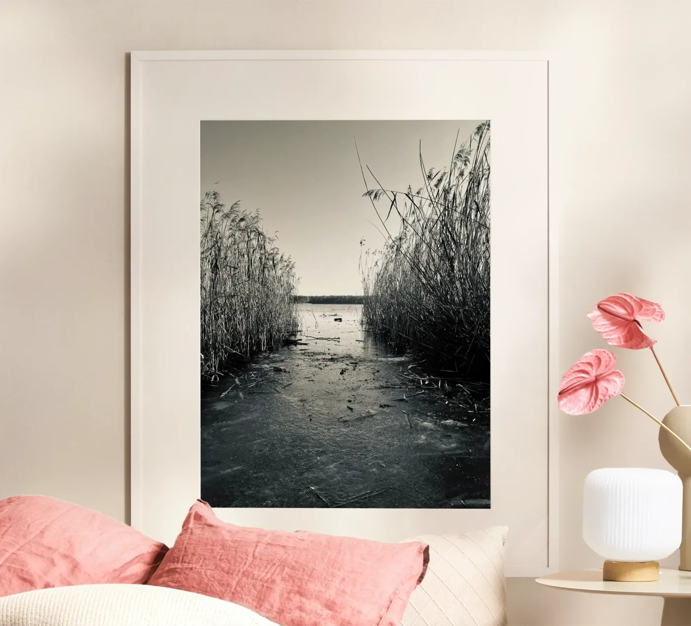 Between the shores poster by JUNIQERIN photography by Dorothea Baur