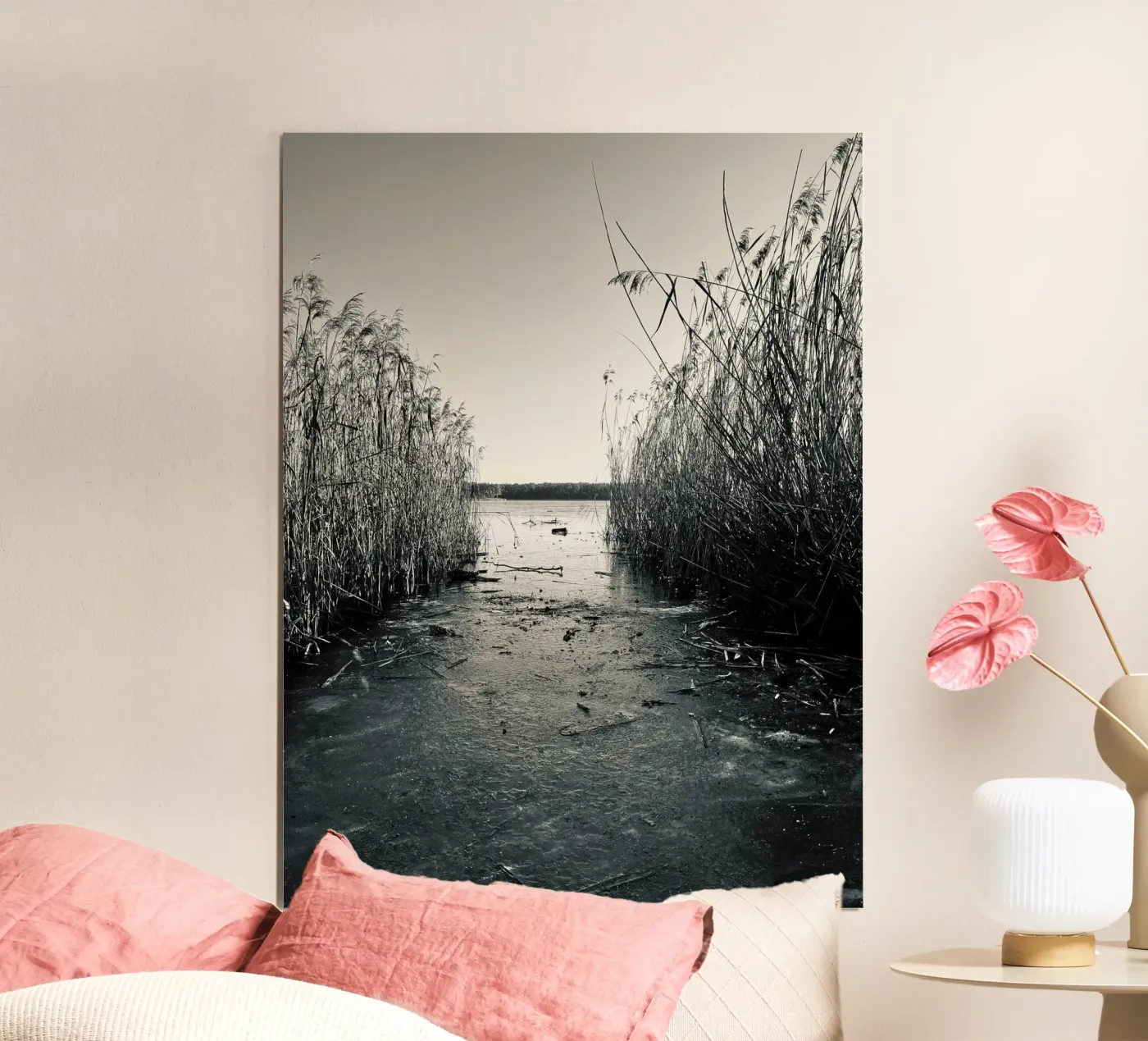 Between the shores poster by JUNIQERIN photography by Dorothea Baur