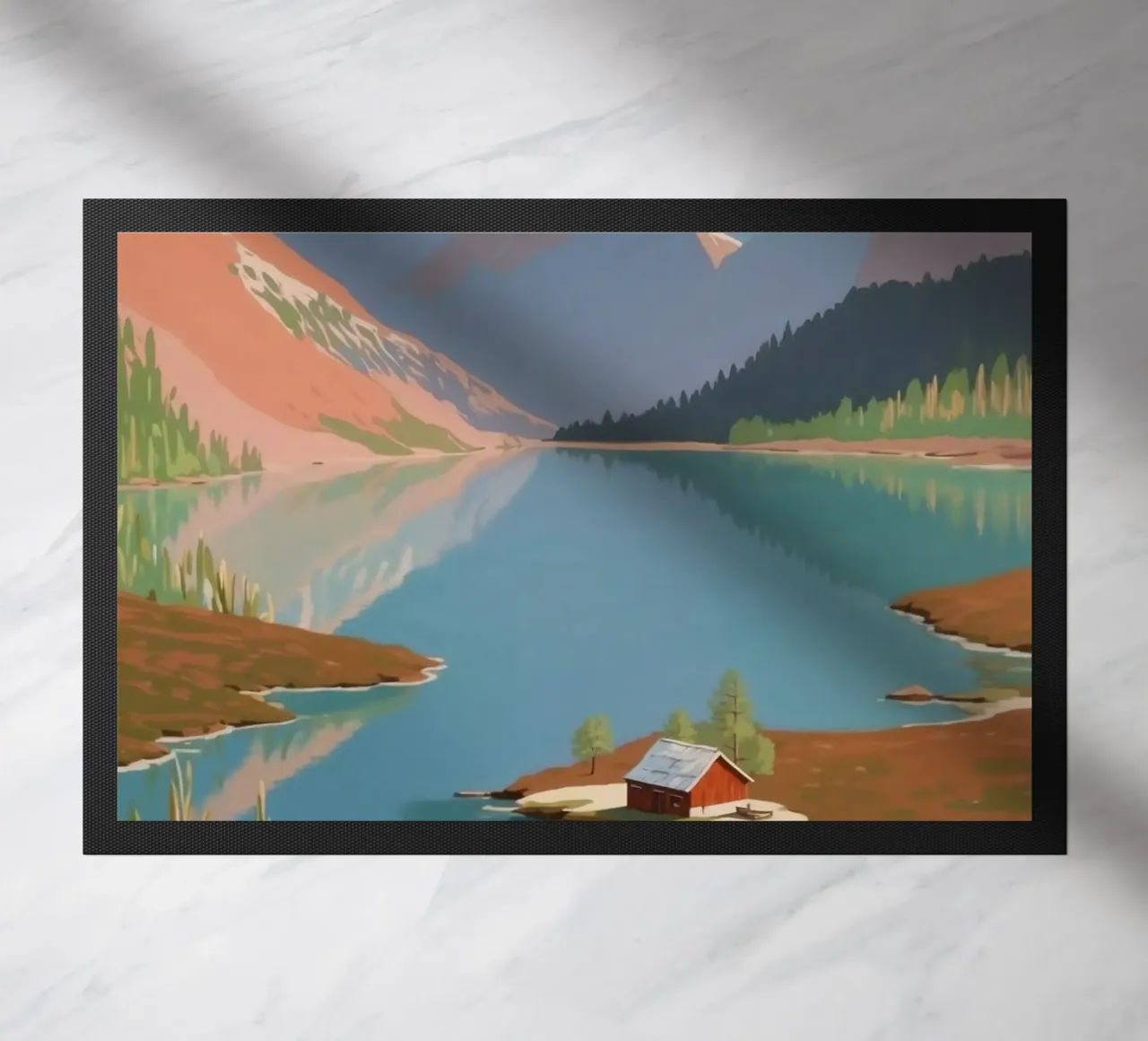 Pragser Wildsee: risveglio di primavera | Werk 4 zerbino da AlbertKlee