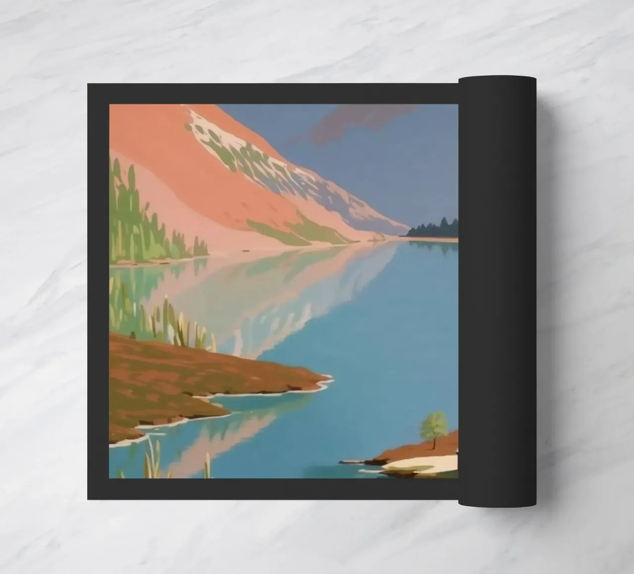 Pragser Wildsee: risveglio di primavera | Werk 4 zerbino da AlbertKlee