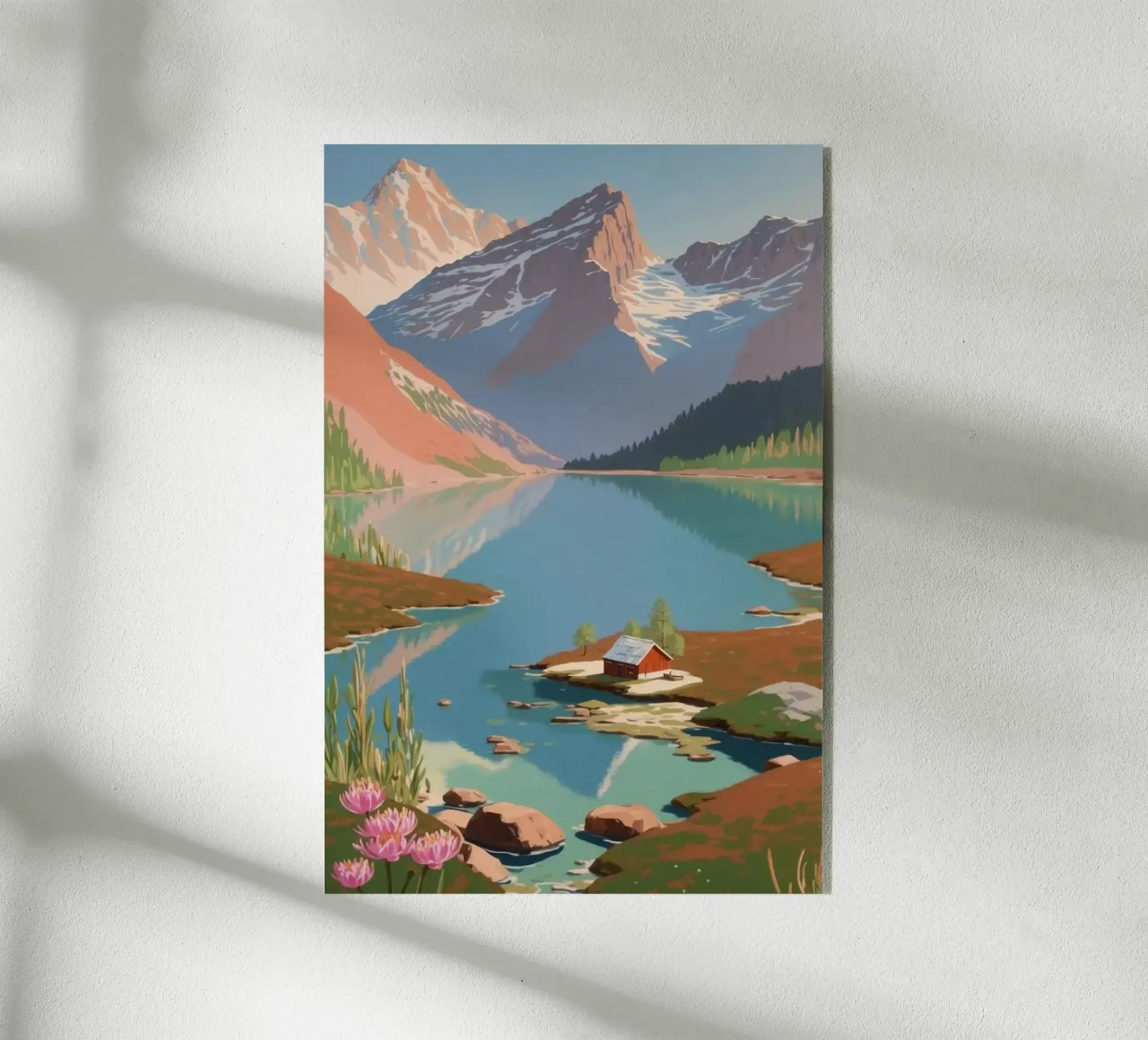 Pragser Wildsee: Spring awakening | Werk 4 acrylic glass by AlbertKlee