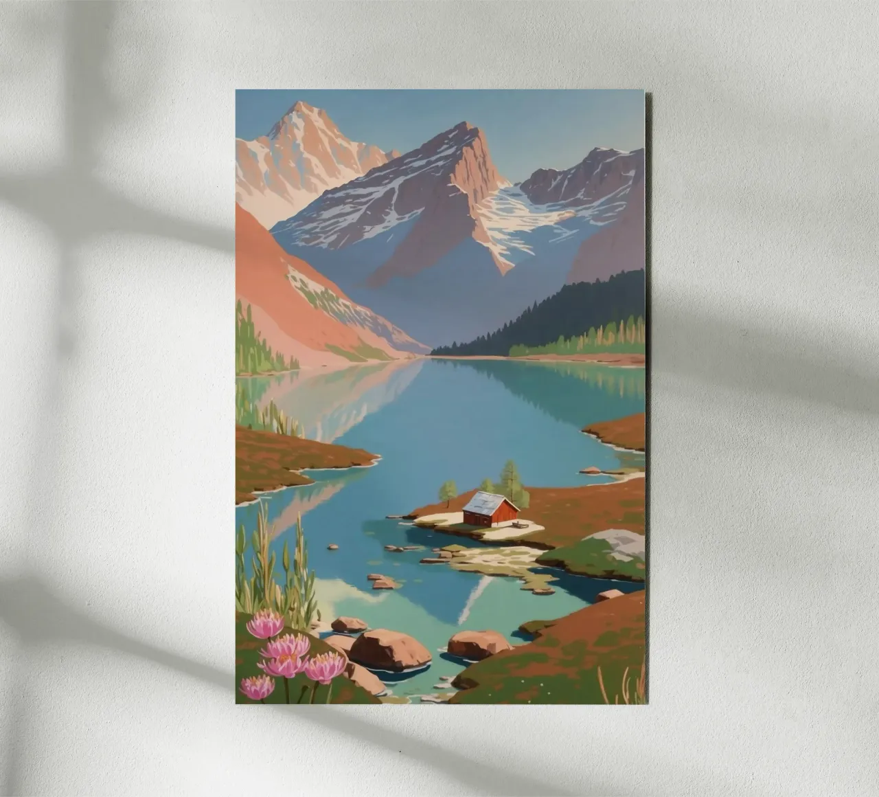 Pragser Wildsee: risveglio di primavera | Werk 4 alluminio dibond da AlbertKlee