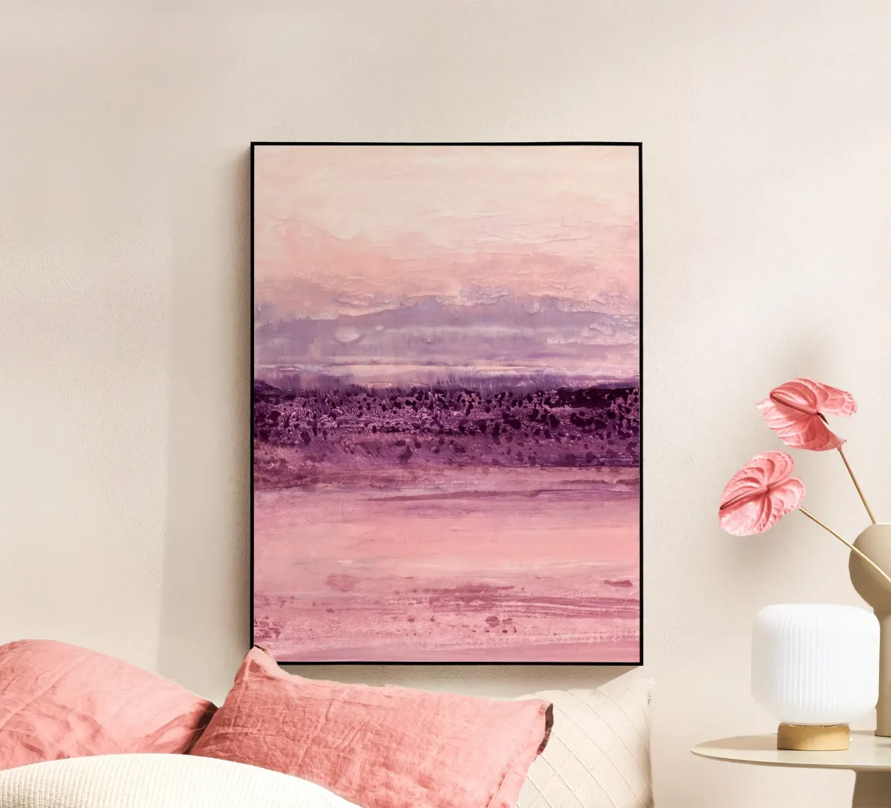 sunset horizon plexiglass da IRIS LEHNHARDT FINE ART