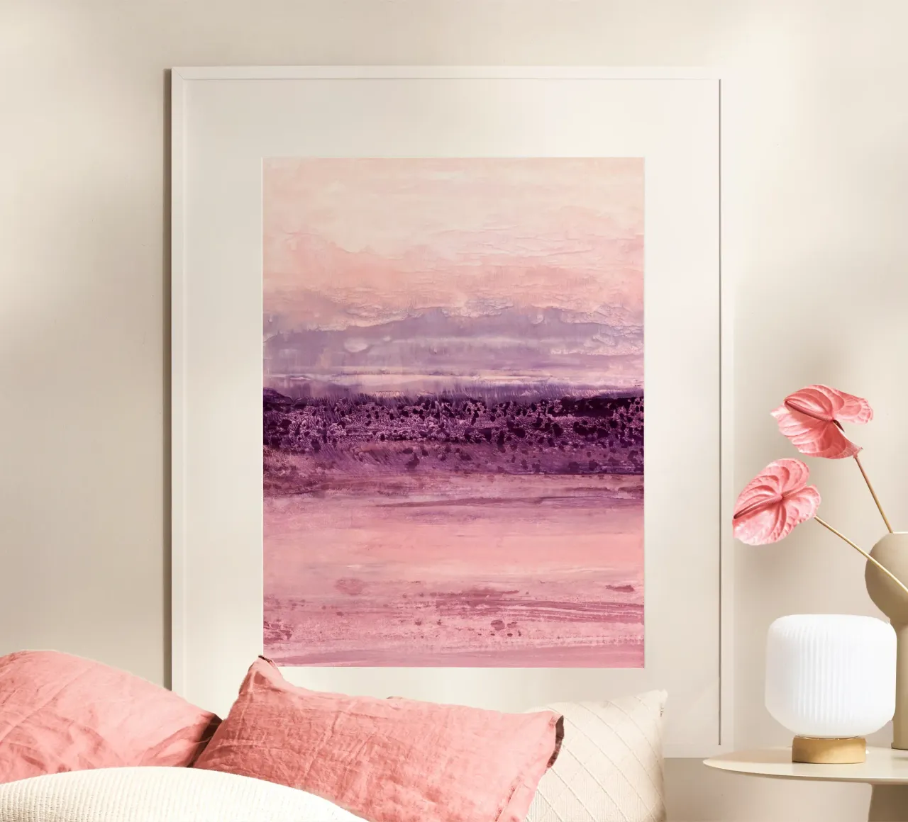 sunset horizon poster da IRIS LEHNHARDT FINE ART