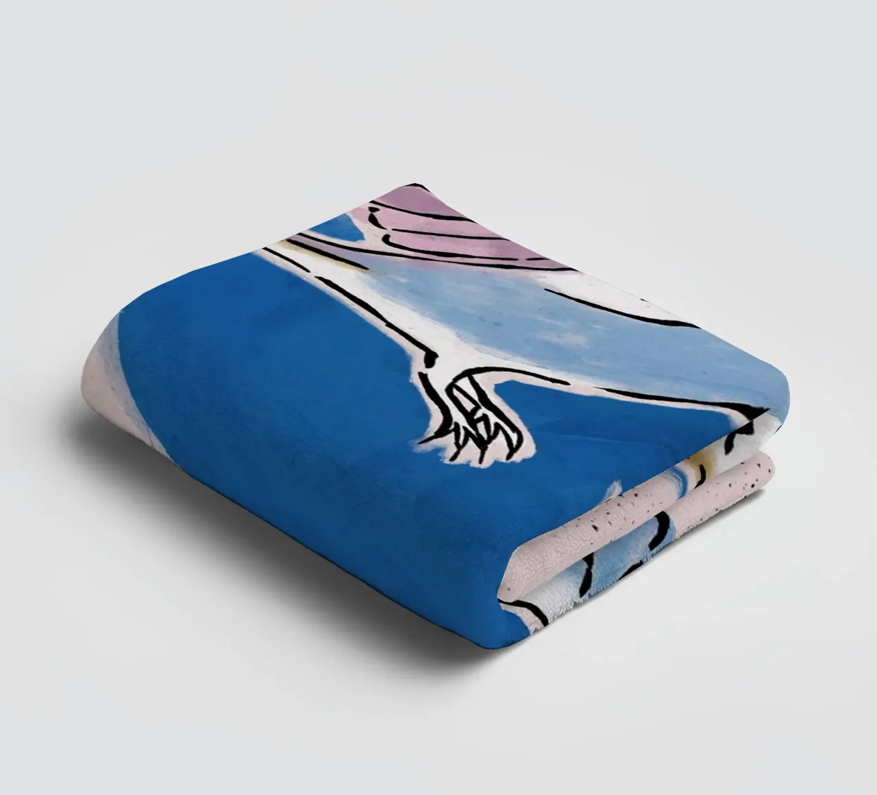 Two Birds towel by modeern