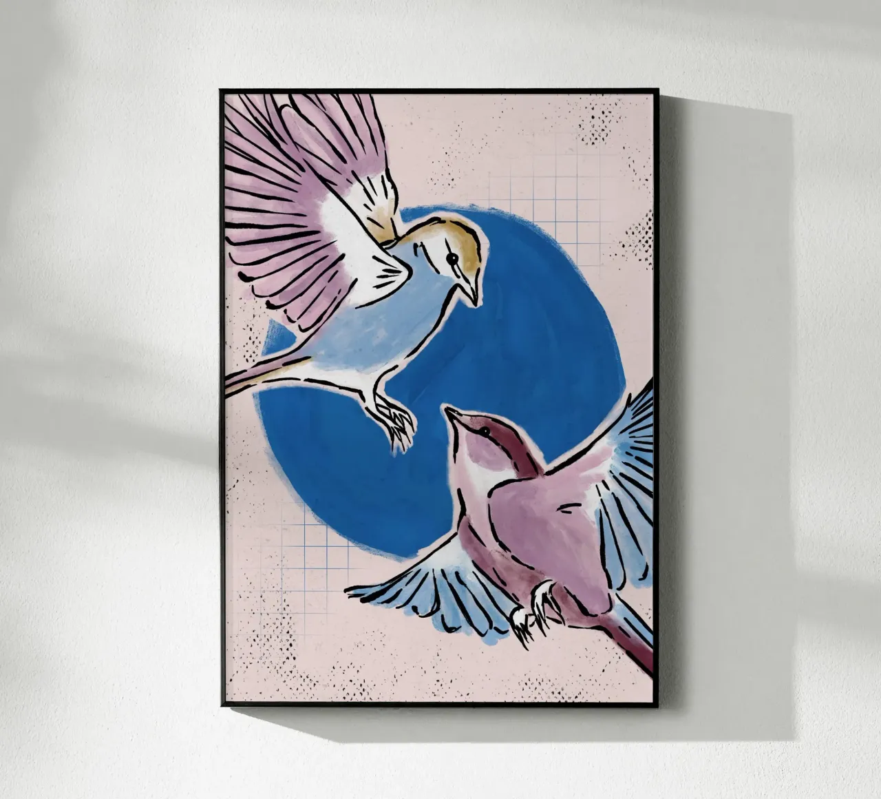 Two Birds plexiglass da moDeern