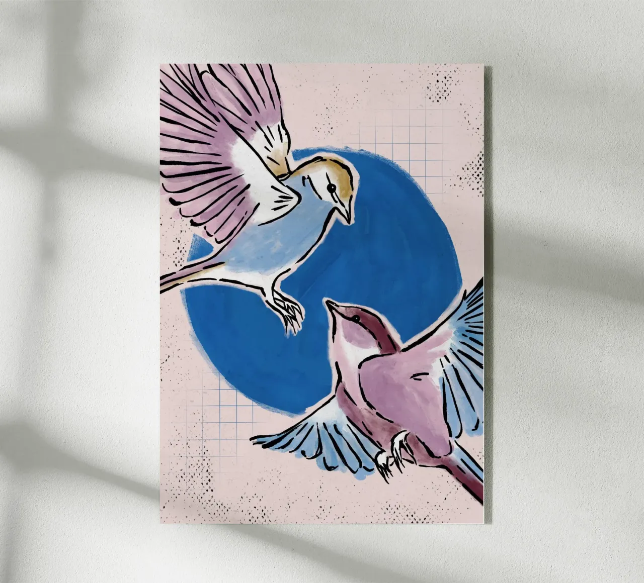 Two Birds plexiglass da moDeern