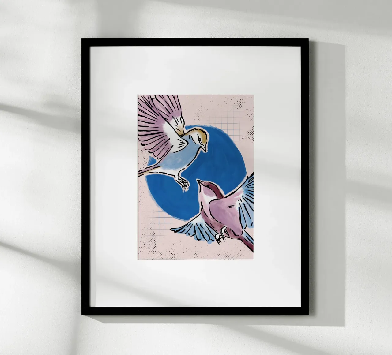 Two Birds poster da moDeern