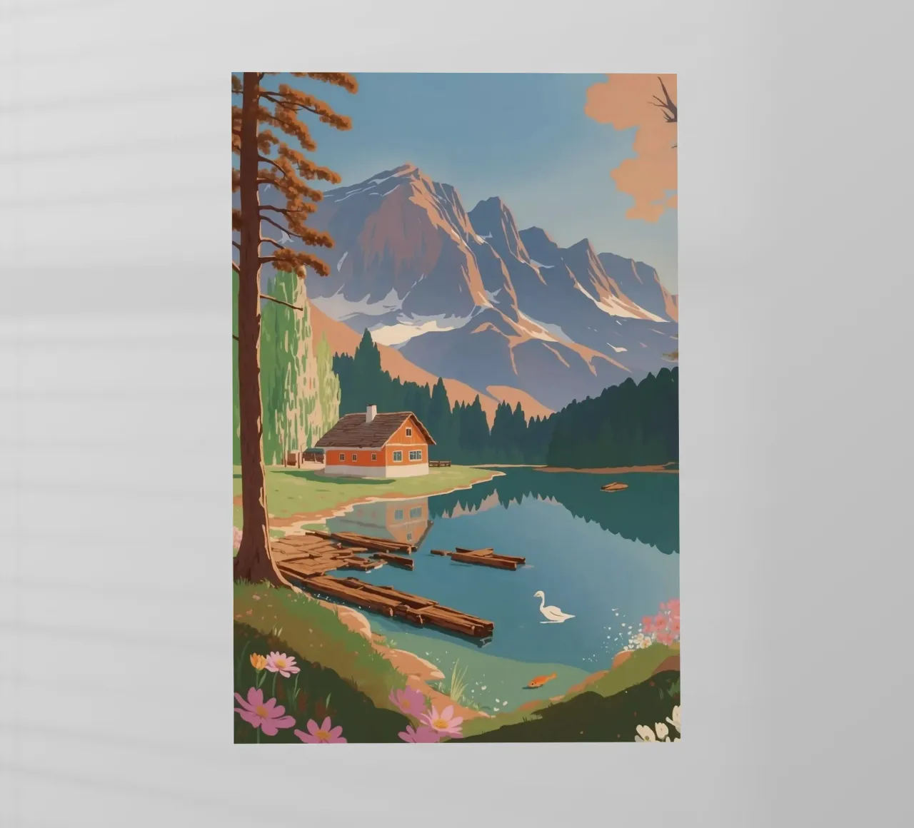 Pragser Wildsee: sogno di primavera | Werk 6 pellicola backlit da AlbertKlee