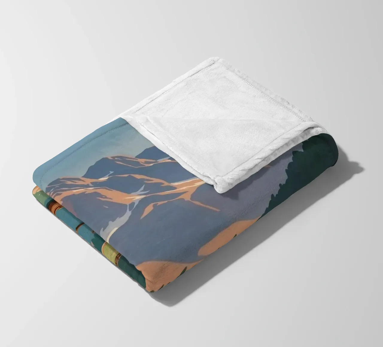 Pragser Wildsee: sogno di primavera | Werk 6 coperta in pile da AlbertKlee