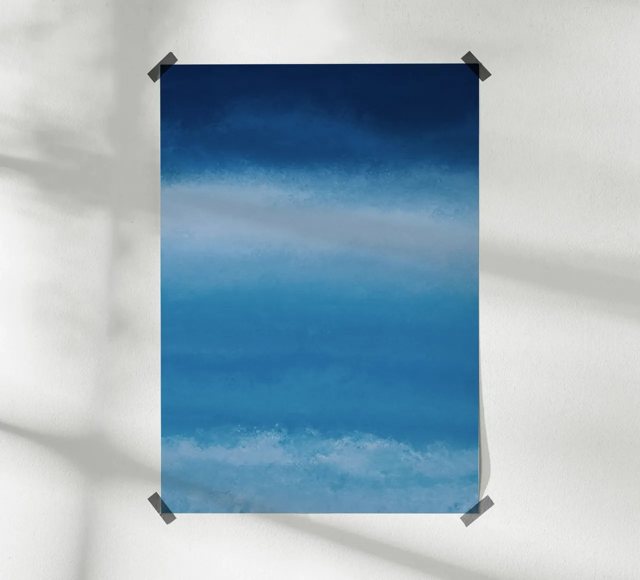 Blue Hour poster da Tida vom Weg