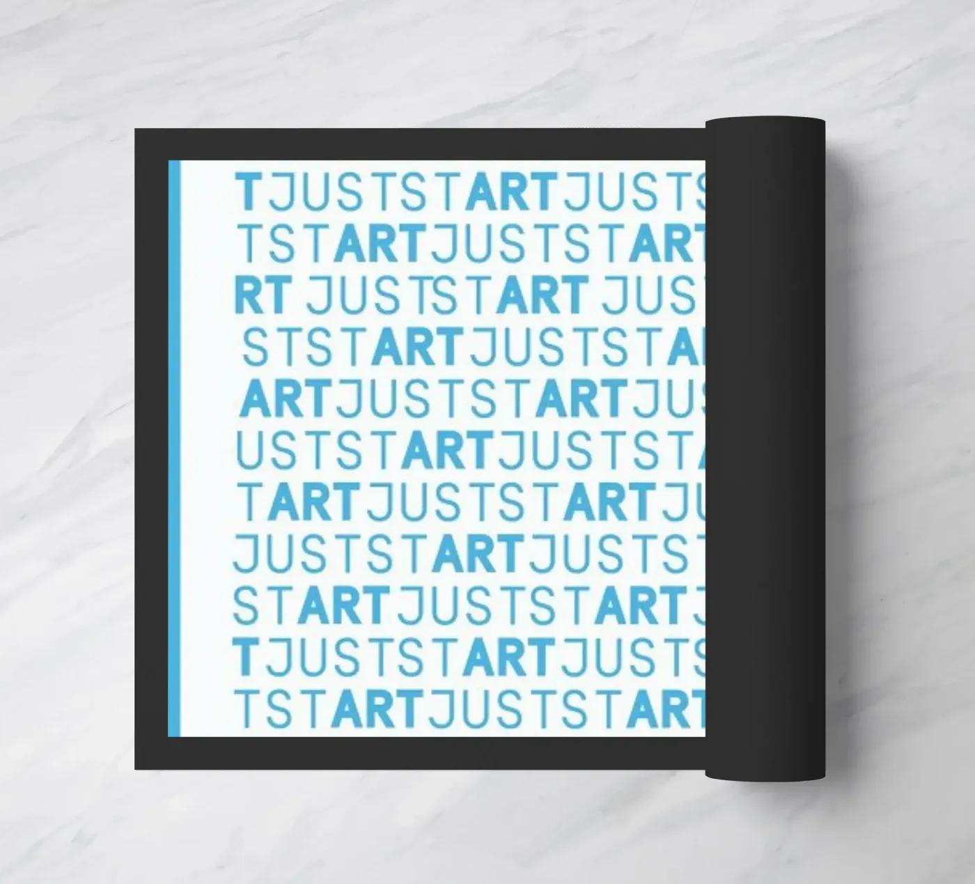 Just Start Fußmatte von Andreas Wundersee