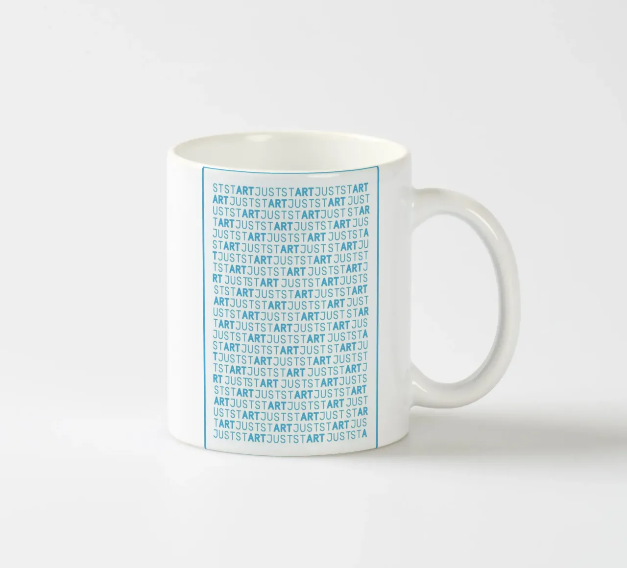 Just Start tazza in ceramica da Andreas Wundersee