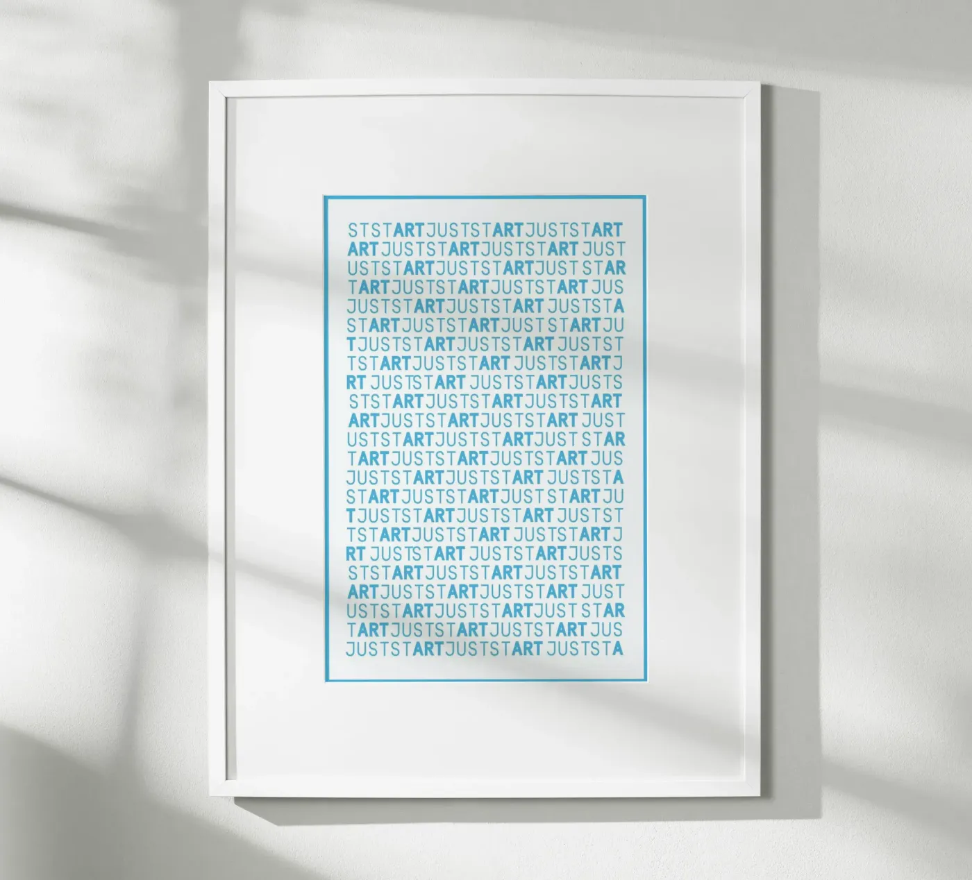 Just Start poster van Andreas Wundersee