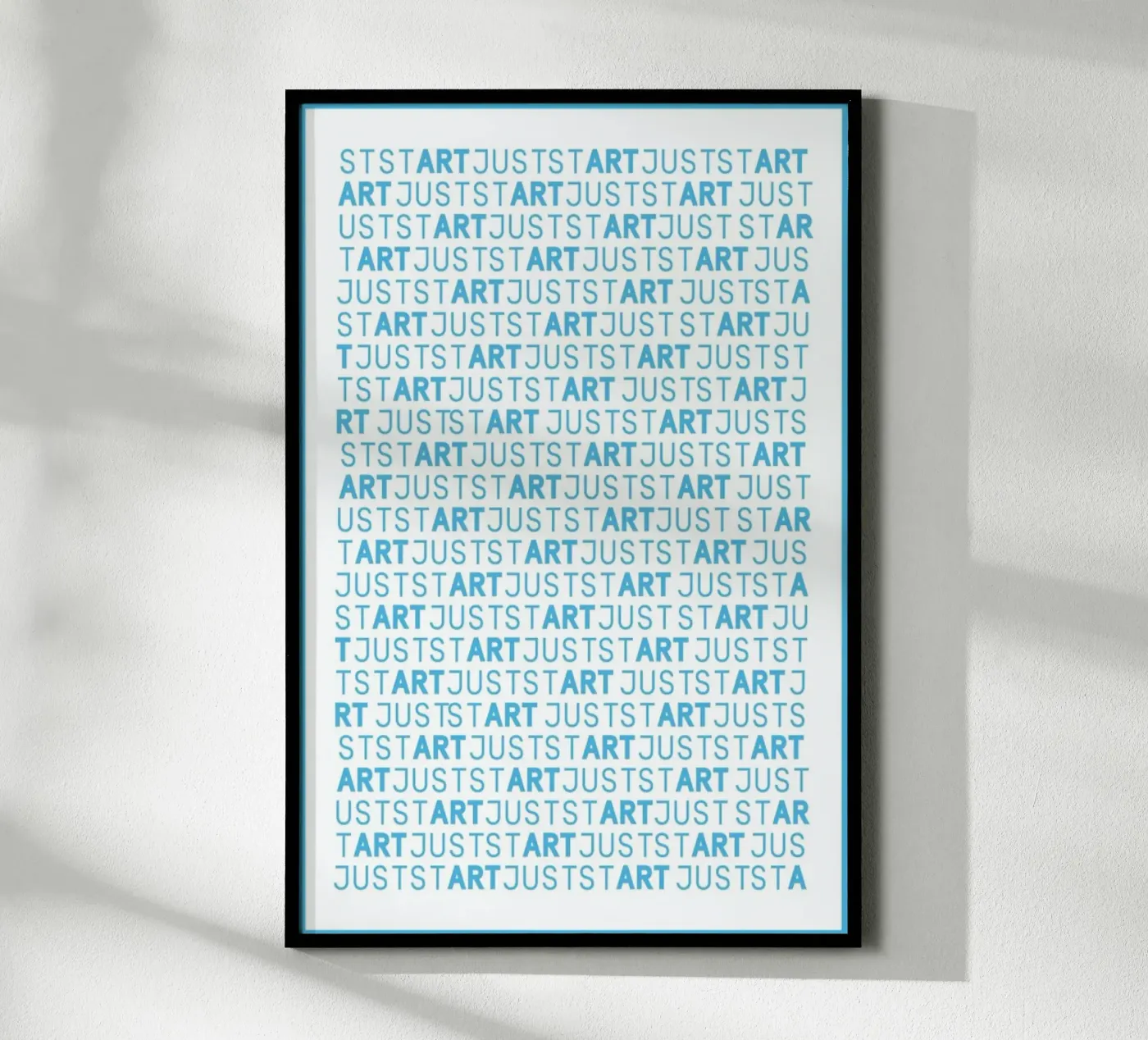 Just Start poster van Andreas Wundersee