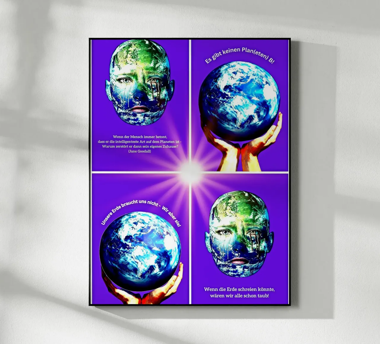 Save The Planet plexiglass da livingyourway