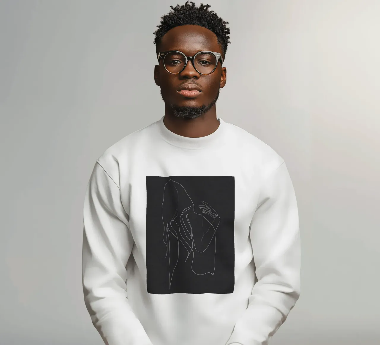 Unbend Noir sweatshirt van Addillum