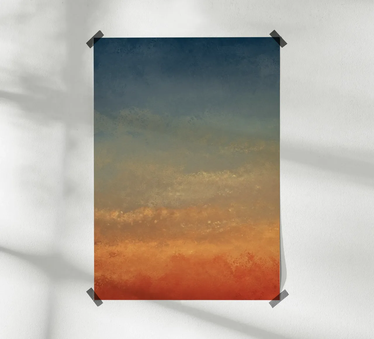 Monaco Sunset poster da Tida vom Weg