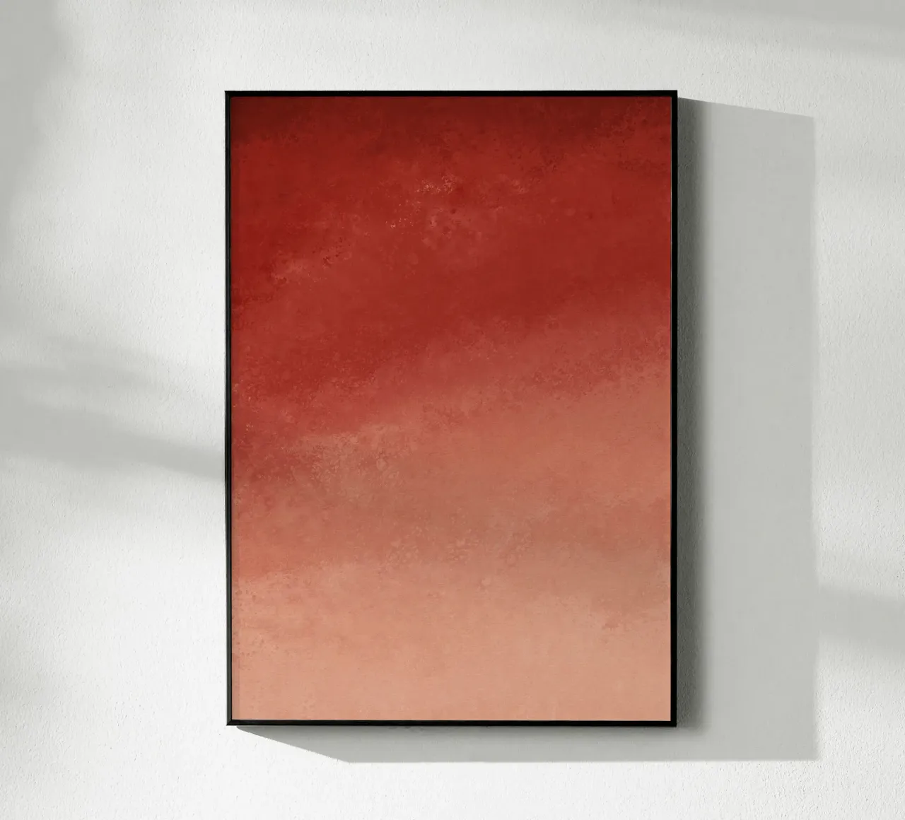 Red Atmosphere plexiglass da Tida vom Weg