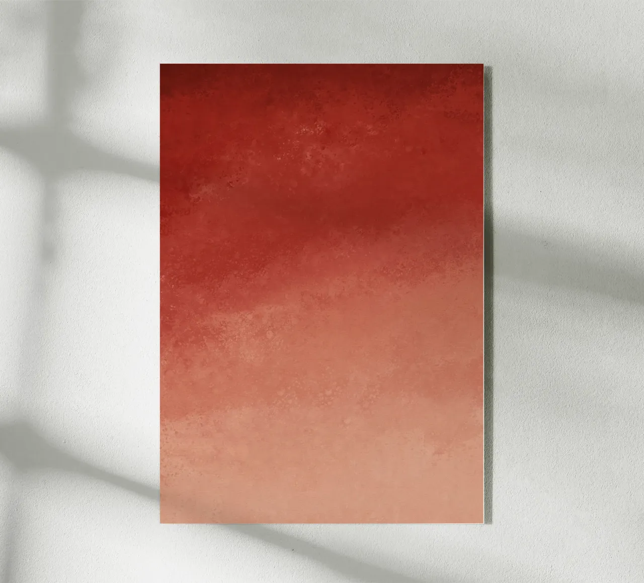 Red Atmosphere plexiglass da Tida vom Weg