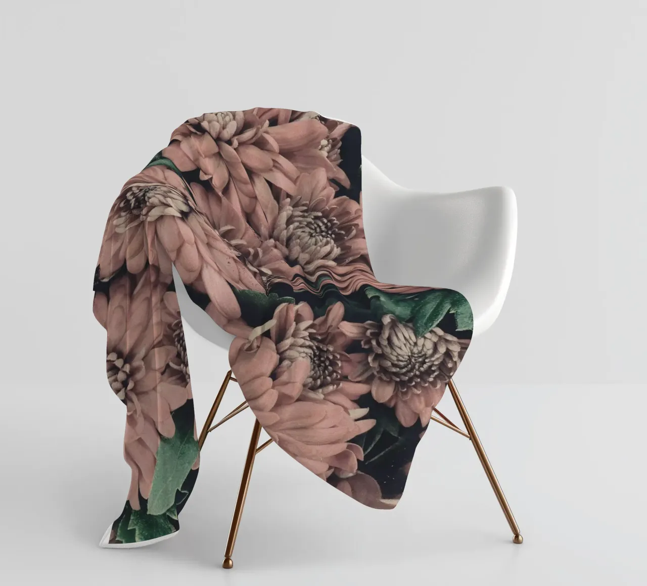 Romantico splendore floreale - Eleganza floreale coperta in pile da Whole©