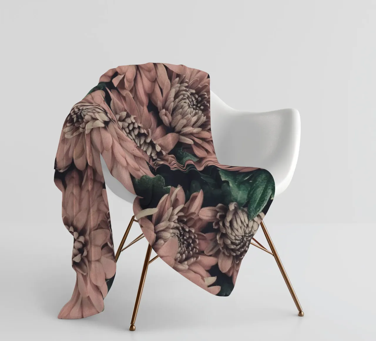 Romantico splendore floreale - Eleganza floreale coperta in pile da Whole©