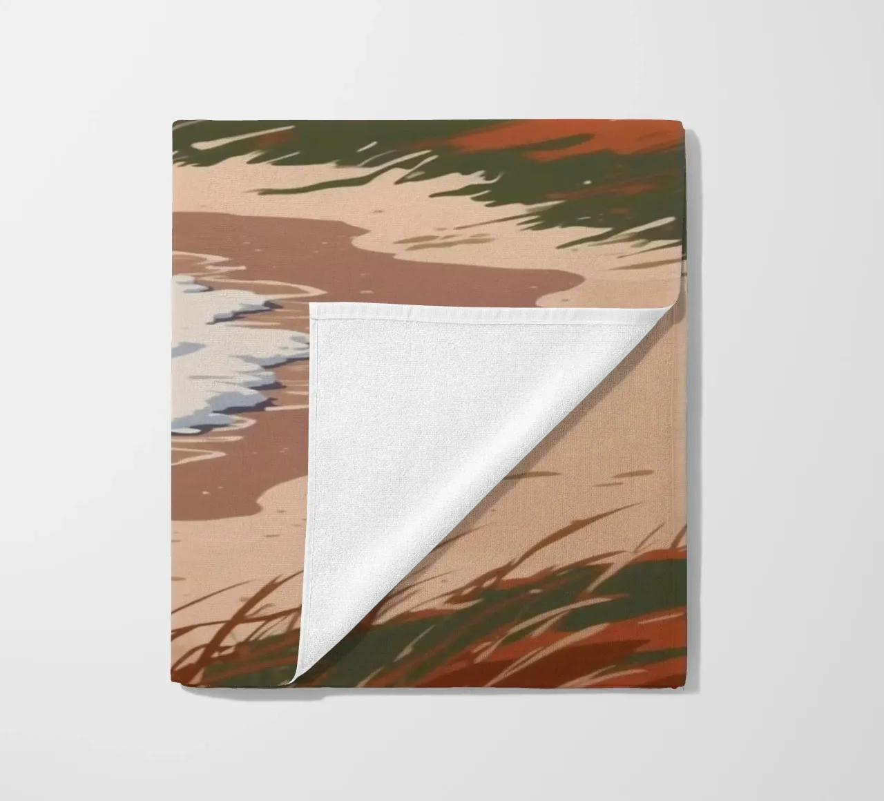 Texel: Autumnal impressions | Work 1 beach towel by AlbertKlee