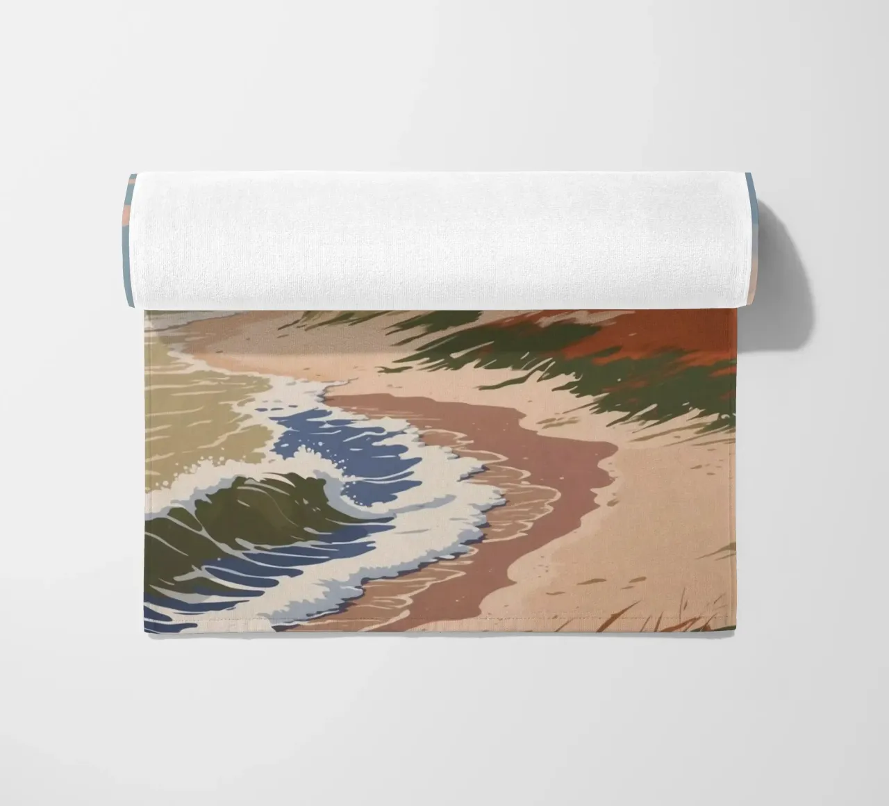 Texel: Autumnal impressions | Work 1 beach towel by AlbertKlee