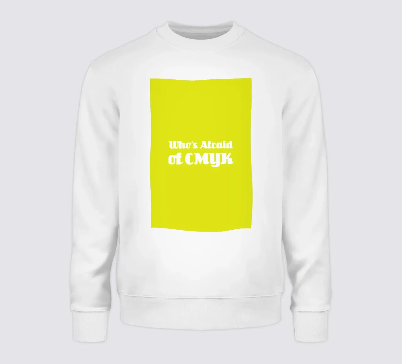 Who's Afraid of CMYK felpa da Andreas Wundersee