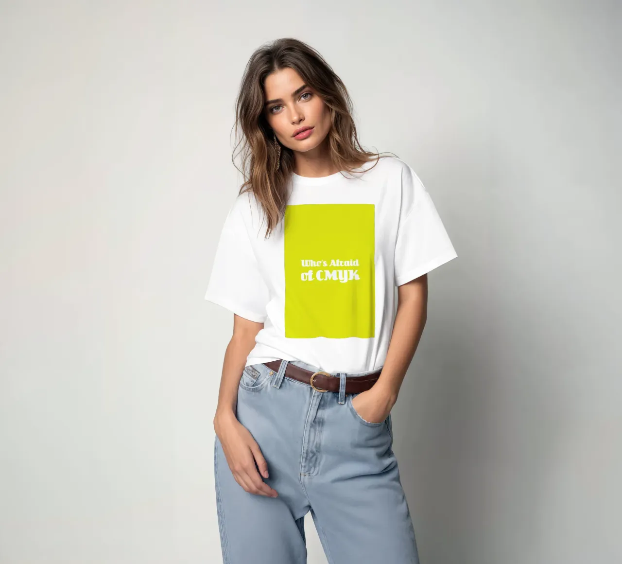 Who's Afraid of CMYK t-shirt da Andreas Wundersee