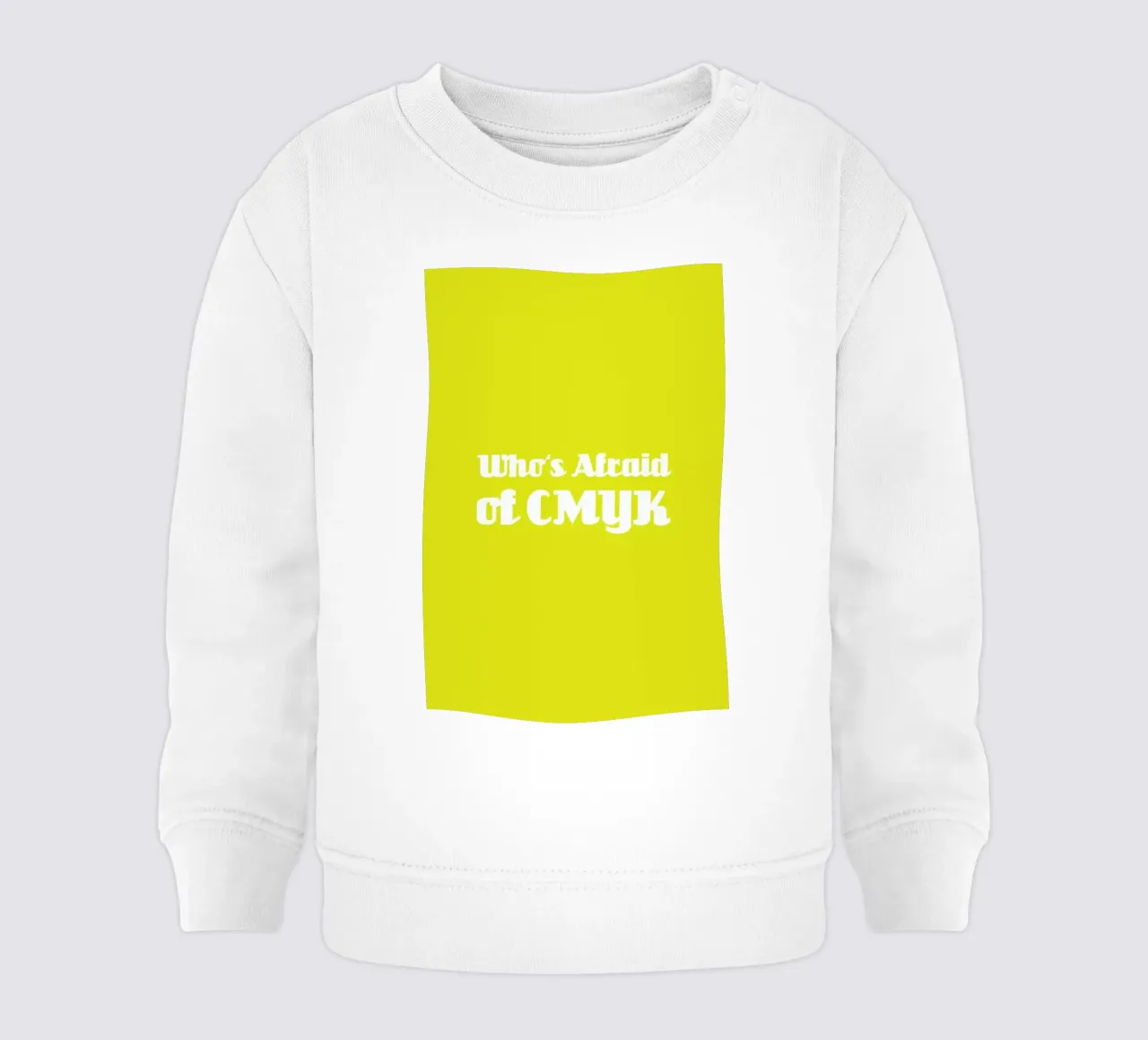 Who's Afraid of CMYK felpa neonato da Andreas Wundersee