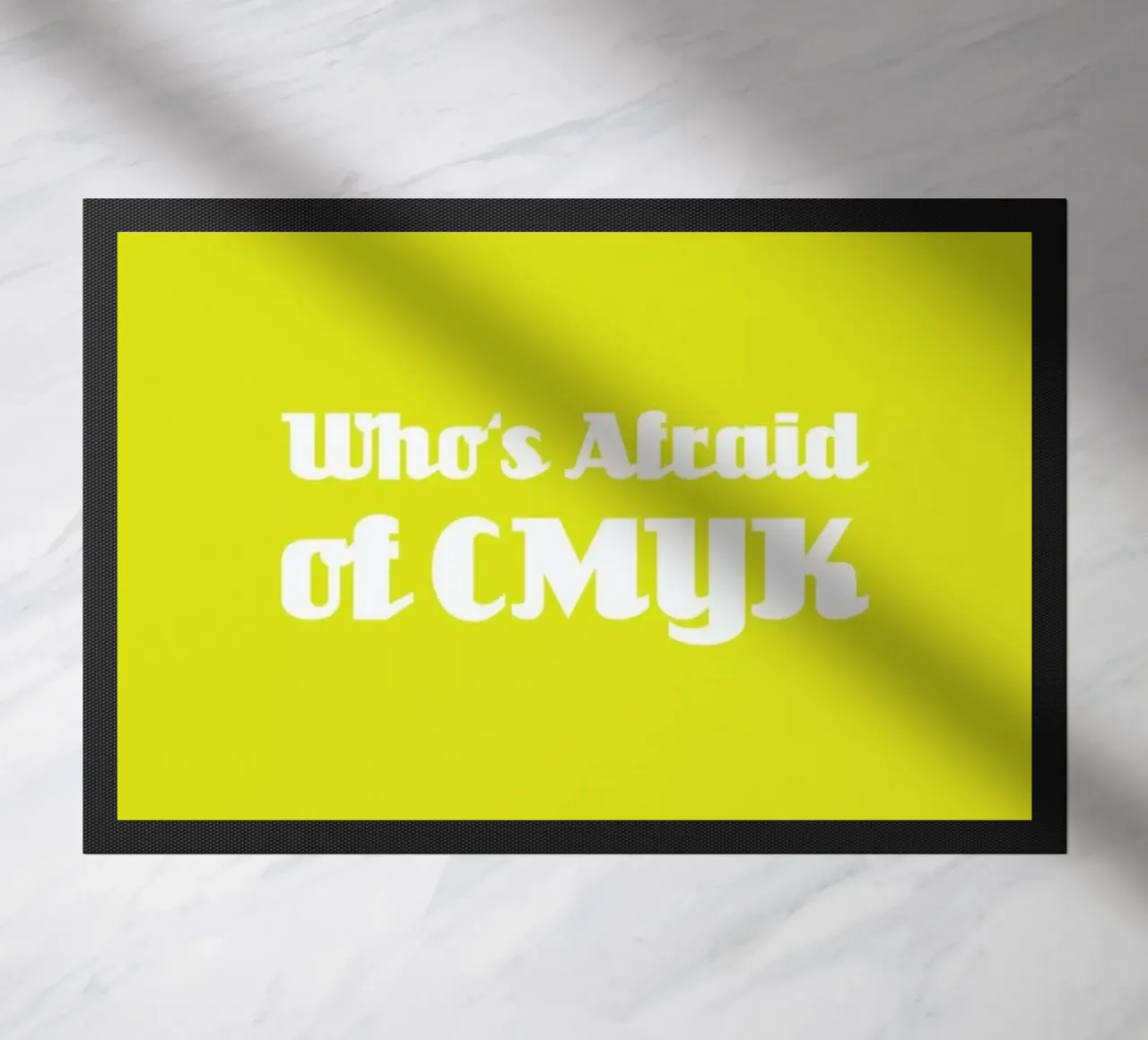 Who's Afraid of CMYK zerbino da Andreas Wundersee